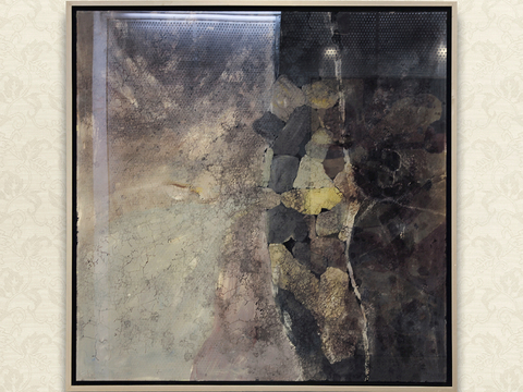  装饰画抽象画挂画拼贴风插画风漫画风儿童画壁画墙画 