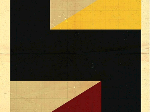  装饰画抽象画挂画拼贴风插画风漫画风儿童画墙画壁画 