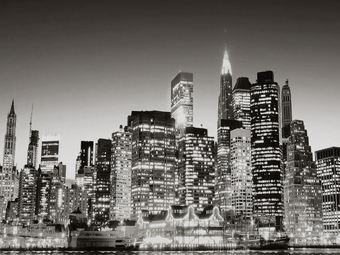  黑白摄影装饰画 