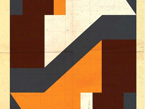  装饰画抽象画挂画拼贴风插画风漫画风儿童画壁画墙画 