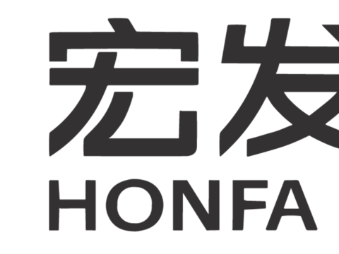  宏发物业，物业管理logo 