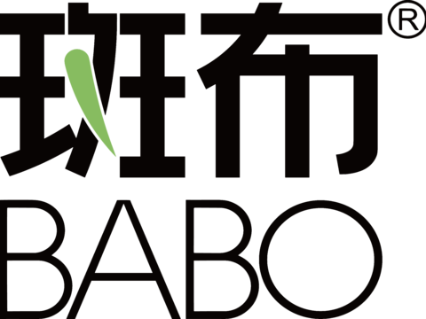  斑布，清洁护肤logo 