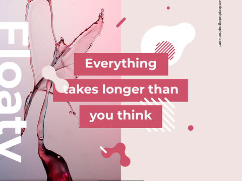 孟菲斯图文排版时尚创意广告海报53