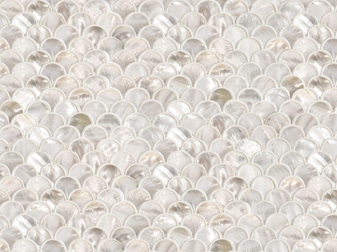 亚克力贝壳马赛克拼花无缝