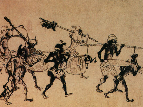 中式新中式挂画壁画字画山水花鸟背景墙壁纸装饰画油画