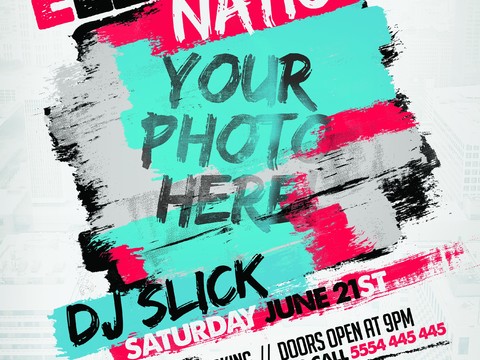  时尚创意海报136 