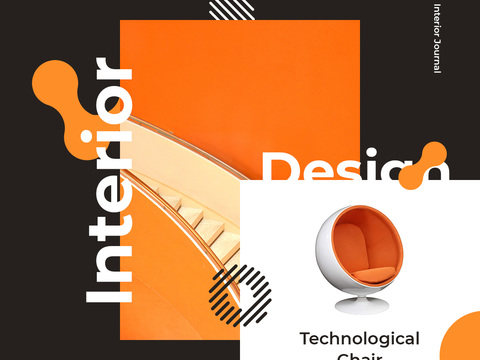 孟菲斯图文排版时尚创意广告海报44