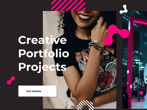 孟菲斯图文排版时尚创意广告海报4