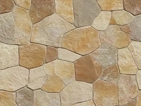 花岗岩拼花 龟裂石碎拼