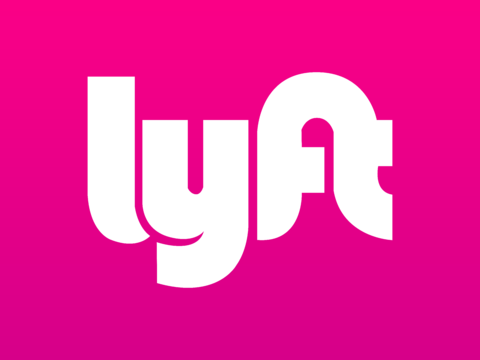  Lyft来福车，打车租车logo 