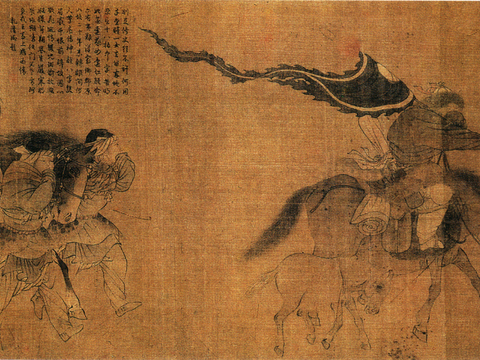  中式新中式挂画壁画字画山水花鸟背景墙壁纸装饰画油画 