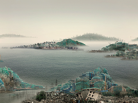 中式新中式挂画壁画字画山水花鸟背景墙壁纸装饰画油画