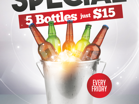 西餐美食广告海报1