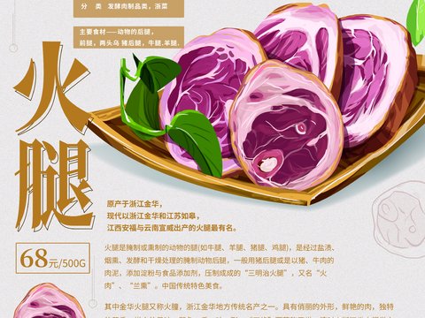  美食广告海报334 