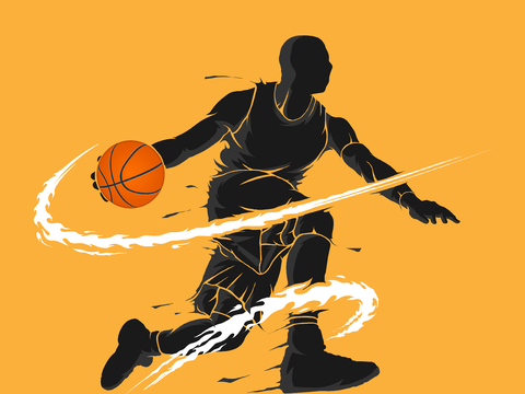 篮球运动创意广告海报9