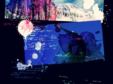  时尚创意艺术广告海报67 