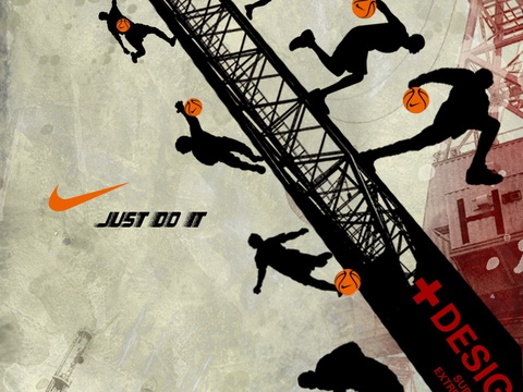  篮球运动广告海报14 