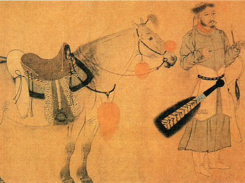  中式新中式挂画壁画字画山水花鸟背景墙壁纸装饰画油画 