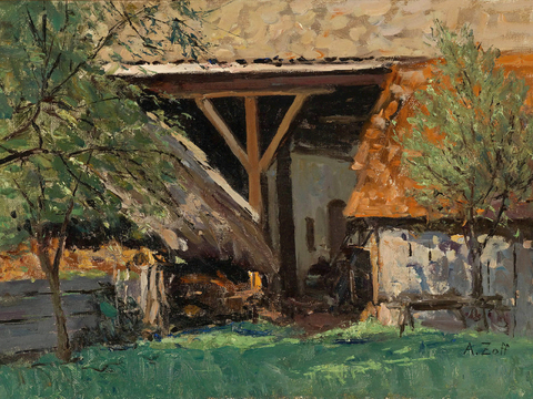  中式新中式挂画壁画字画山水花鸟背景墙壁纸装饰画油画 