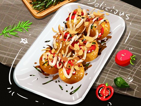 美食广告海报76