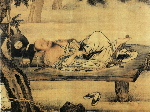  中式新中式挂画壁画字画山水花鸟背景墙壁纸装饰画油画 