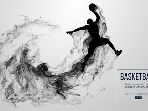 篮球运动创意广告海报8