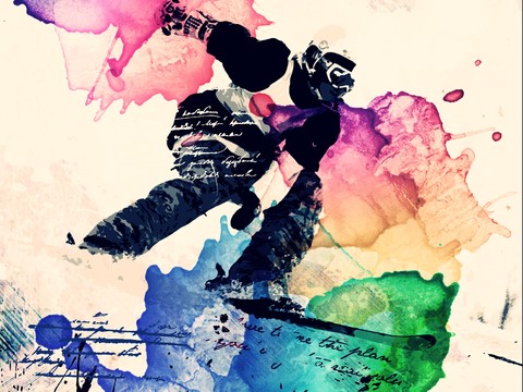 时尚创意艺术广告海报74