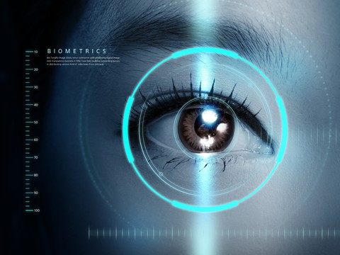  科技感人工智能智能科技识别广告海报28 