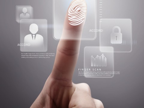  科技感人工智能智能科技识别广告海报32 