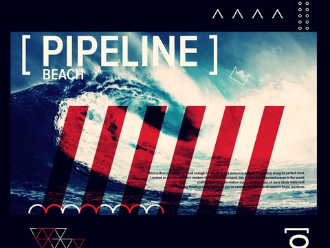 时尚创意艺术广告海报24