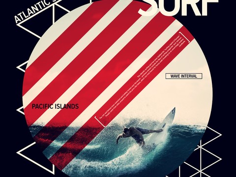 时尚创意艺术广告海报33