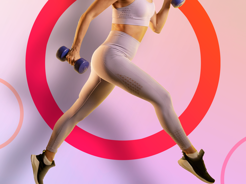 时尚创意运动健身广告海报5