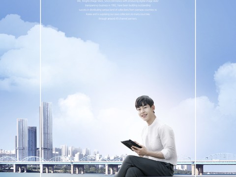  科技感人工智能智能科技识别广告海报42 