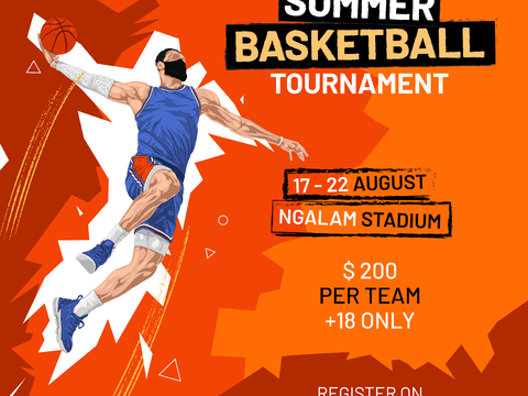  篮球运动创意广告海报103 