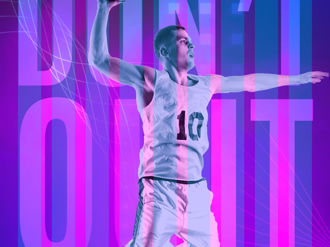 时尚创意运动健身广告海报6