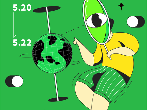 潮玩卡通插画风集会活动海报广告11