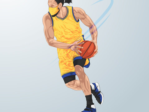 篮球运动创意广告海报84