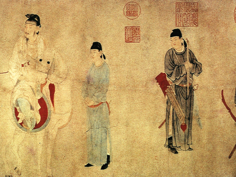  中式新中式挂画壁画字画山水花鸟背景墙壁纸装饰画油画 