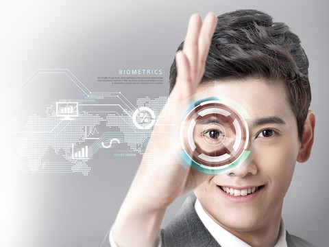  科技感人工智能智能科技识别广告海报26 