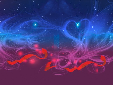  蓝色炫酷光效背景广告36 