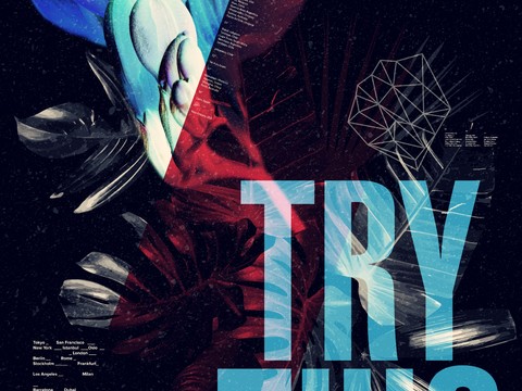 时尚创意艺术广告海报111