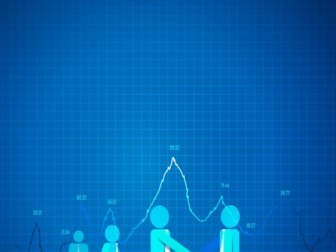 蓝色炫酷光效背景广告4