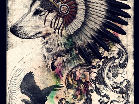  时尚创意艺术广告海报65 