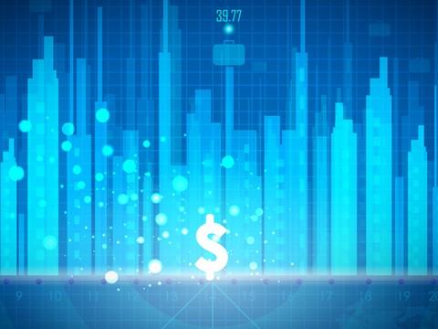 蓝色炫酷光效背景广告39