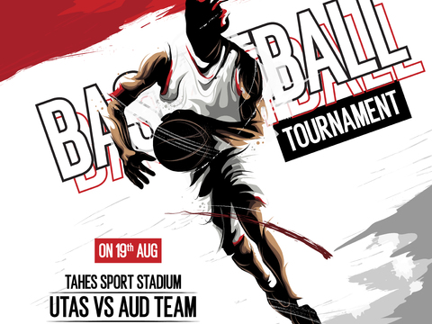 篮球运动创意广告海报101