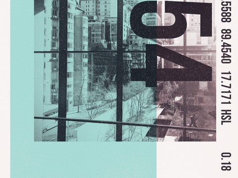 时尚创意艺术广告海报77