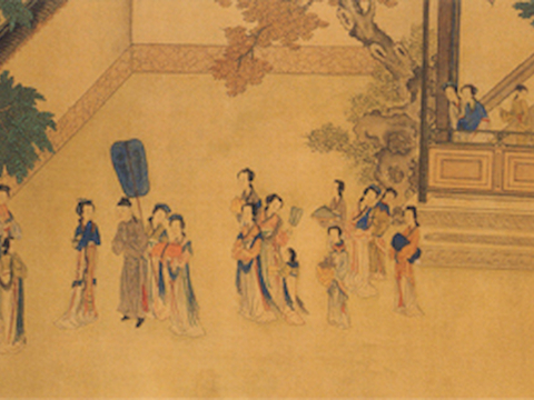  中式新中式挂画壁画字画山水花鸟背景墙壁纸装饰画油画 