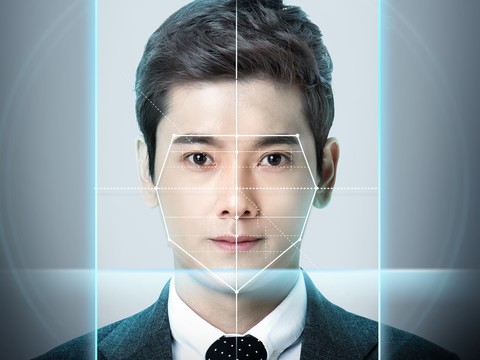  科技感人工智能智能科技识别广告海报35 