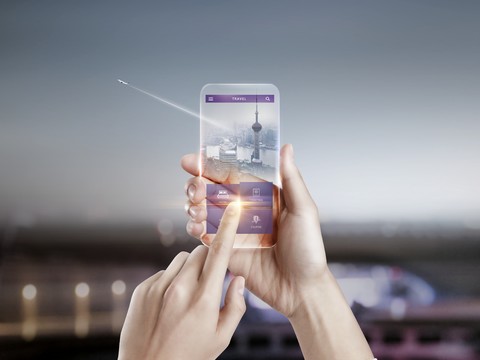  科技感人工智能智能科技识别广告海报16 