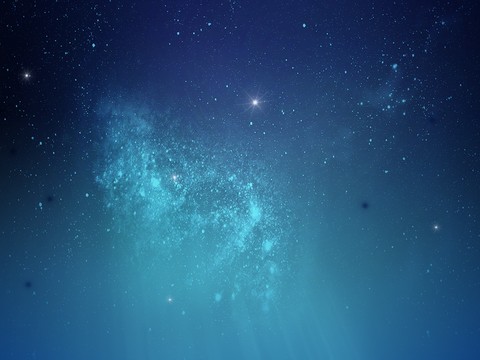 蓝色炫酷光效背景广告23